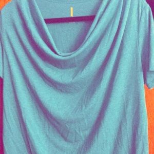 Turquoise Short Sleeve Top